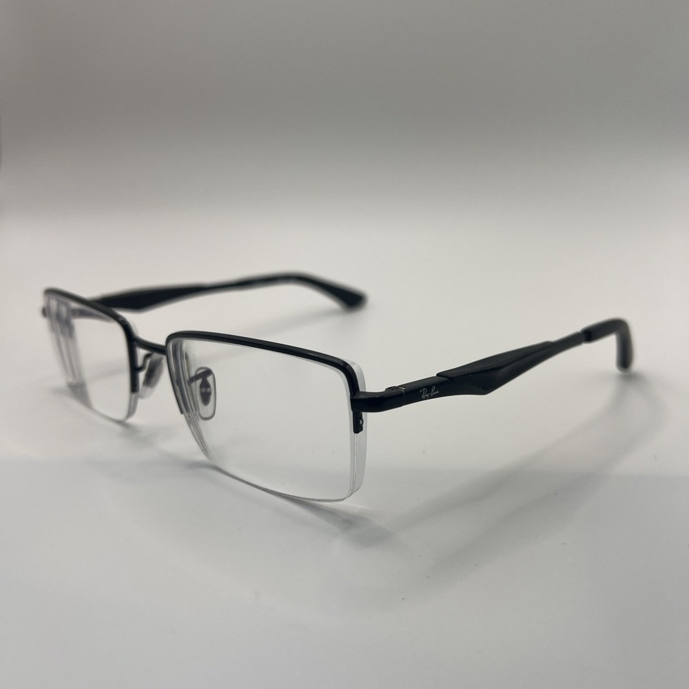 Ray-Ban Eyeglasses Frame RB 6285 2503 Black, Half Rim 53-18-140 FRAMES ONLY